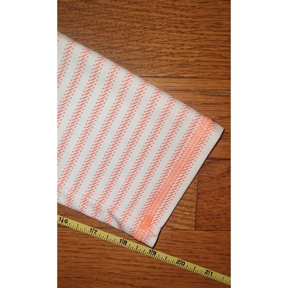 Cabana Life UPF 50+ Tunic Swim Cover Up Peach Striped Geometric Size Large - Picture 5 of 9